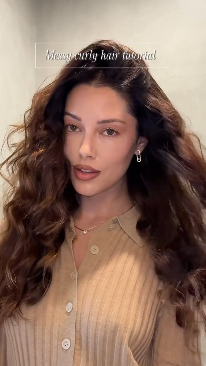 How i get these messy curls 🤍

#LTKFindsUnder50 #LTKBeauty #LTKFindsUnder100