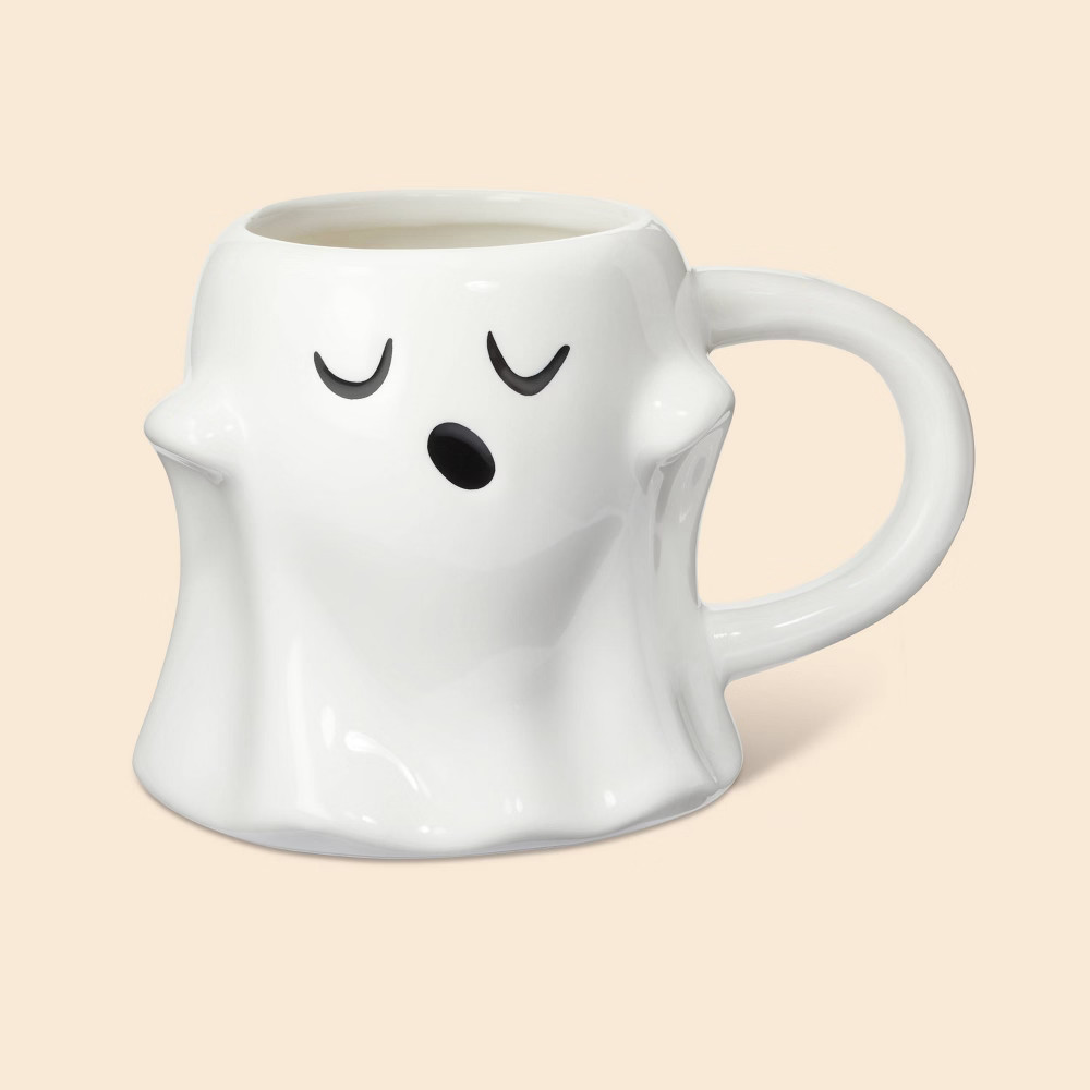 12oz Stoneware Ghost Figural Mug - Spritz | Target