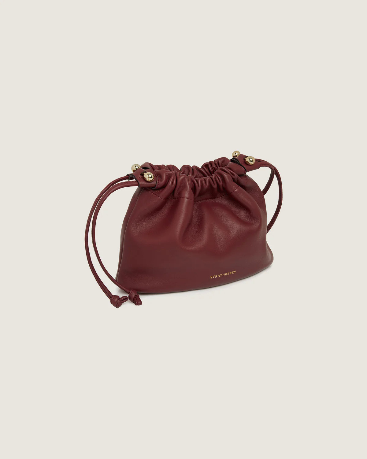 Strathberry - Charlotte Drawstring - Red | Strathberry