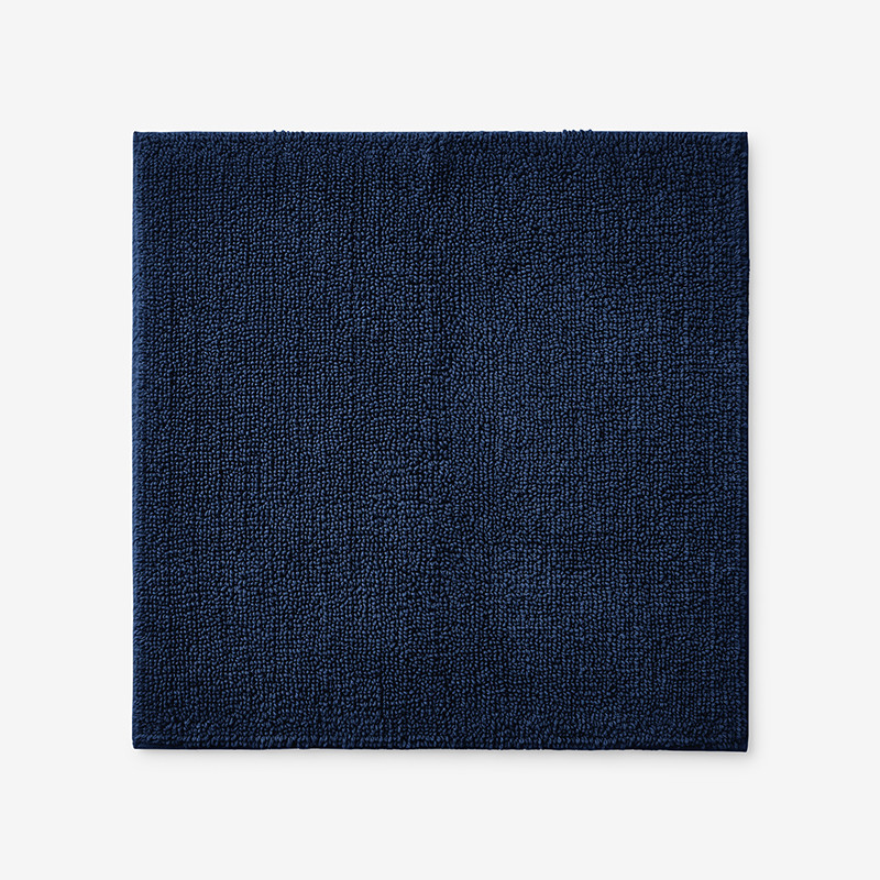 Bath Rug - Navy, 24 in. Square | The Company Store