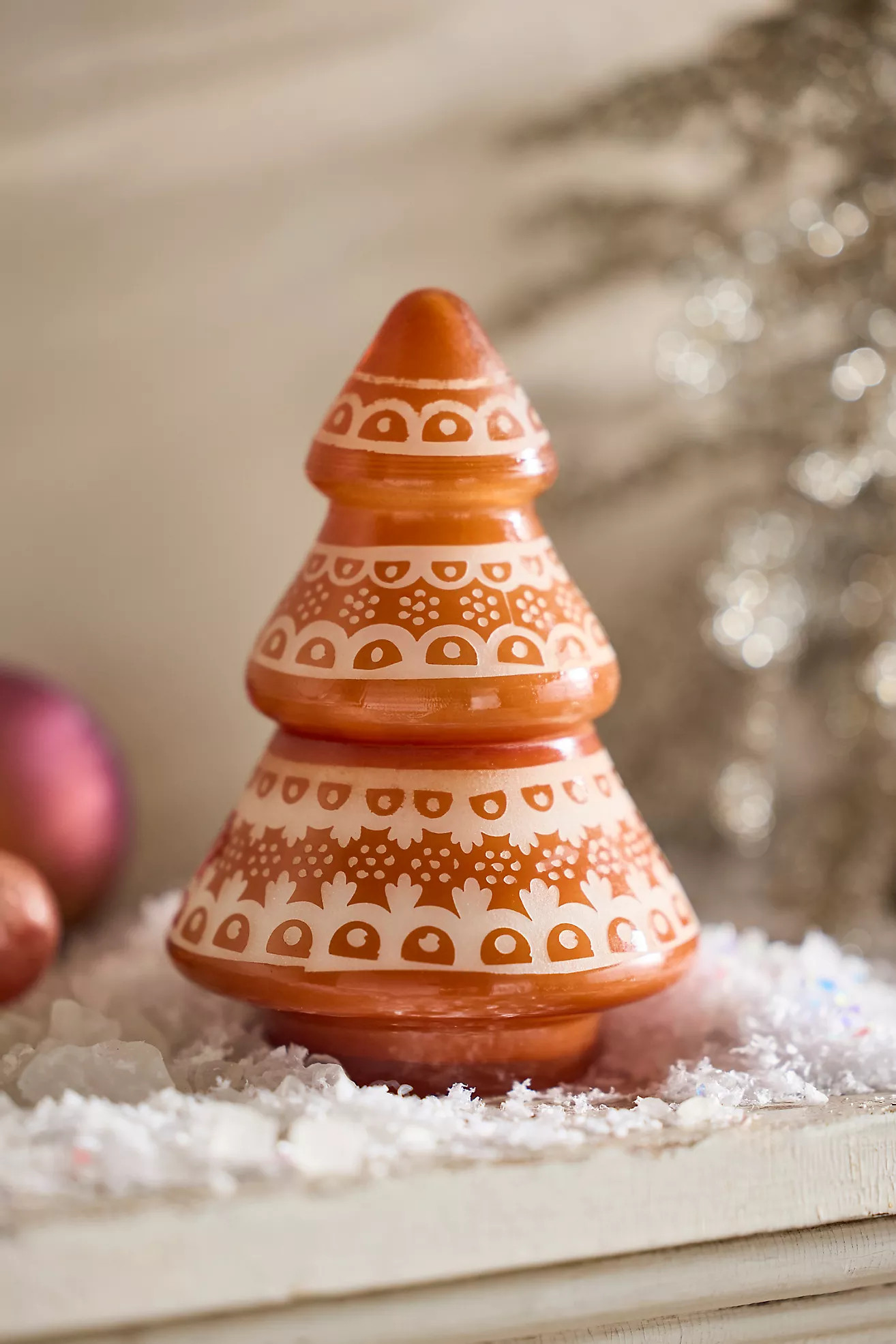 Gingerbread Tree Glass Candle, Gingerbread | Anthropologie (US)