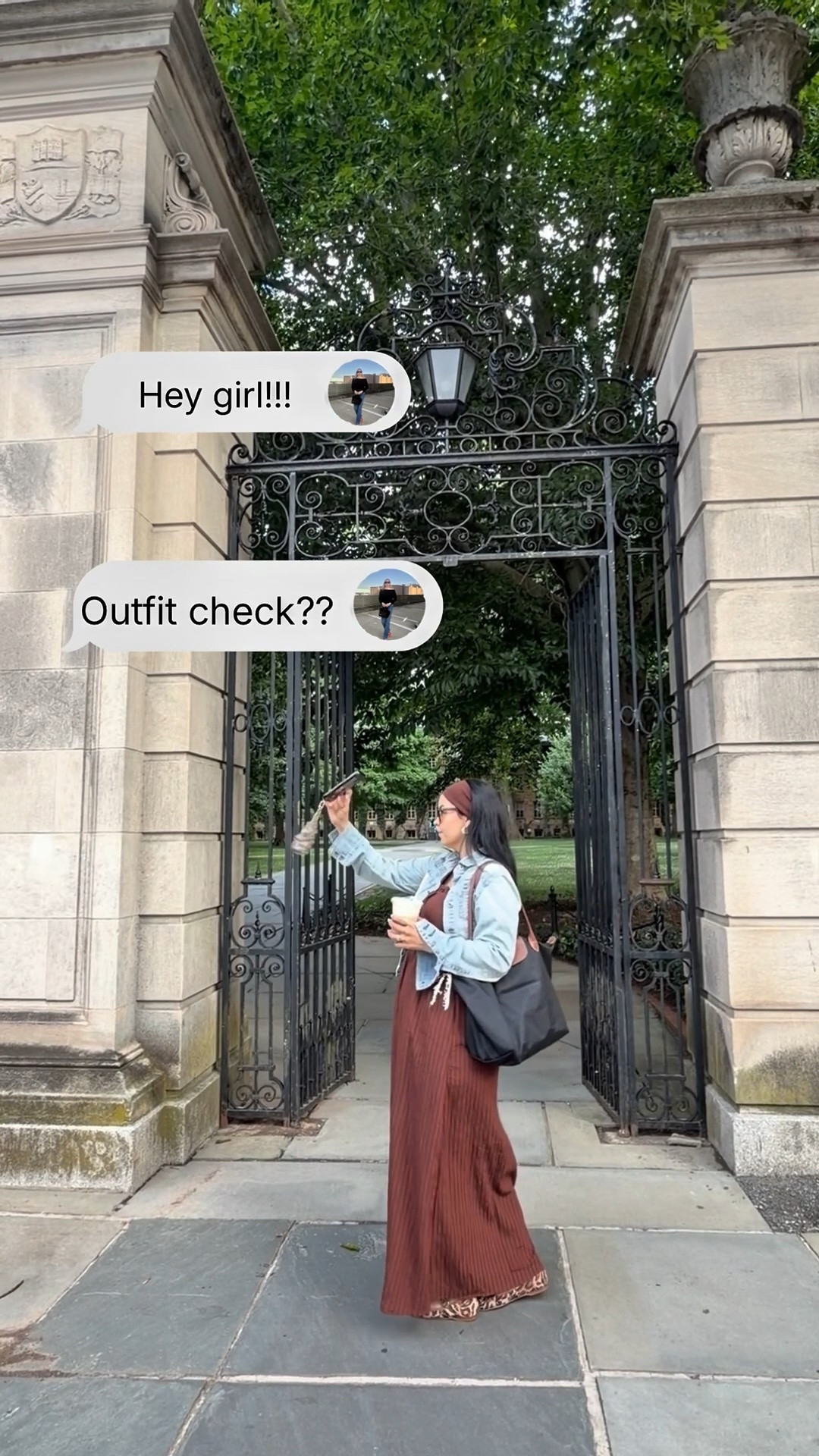 When your friends want the fit check 🤳

#LTKdayinmylife #LTKootd