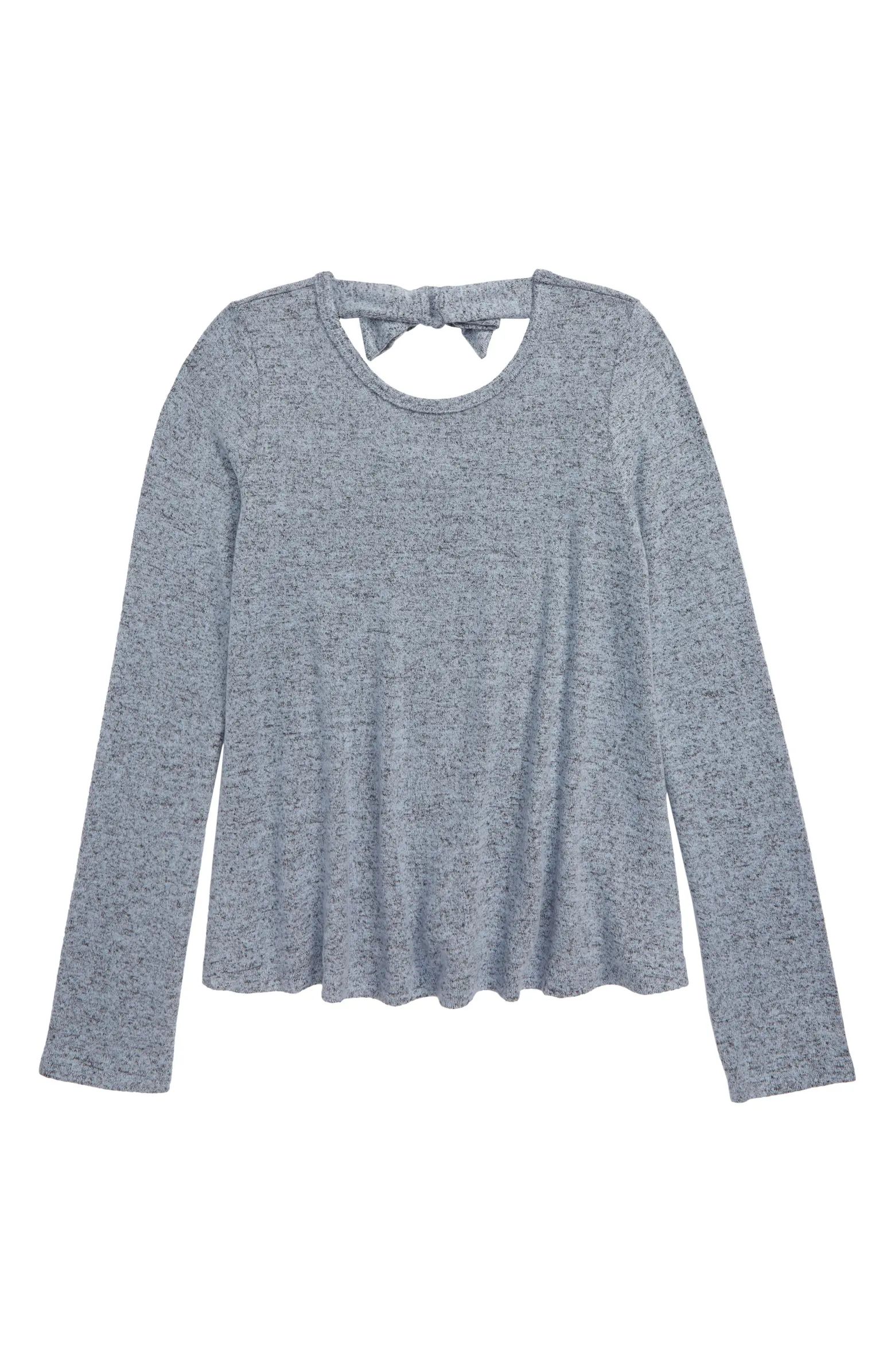 Bow Back Long Sleeve Top | Nordstrom