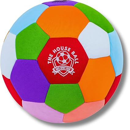 The House Ball - The Original Soft and Safe Indoor Soccer Ball Size 4 Created for Inside Your Hom... | Amazon (US)