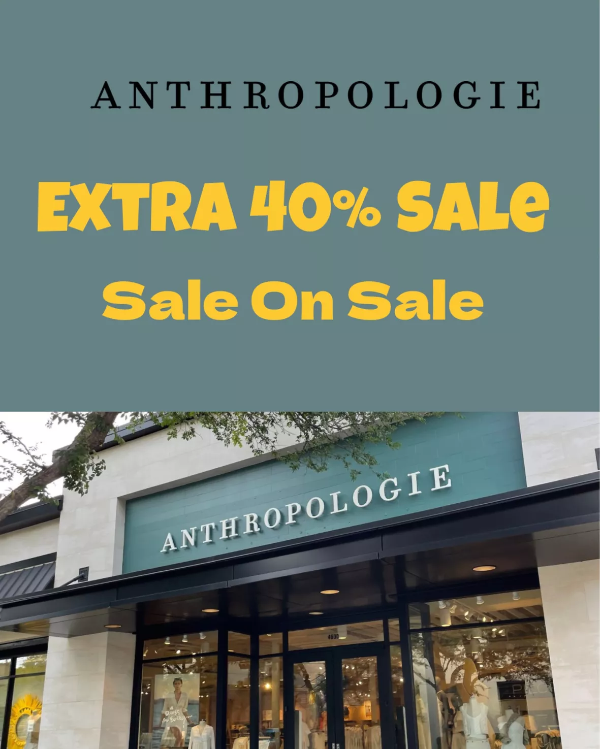 Anthropologie Extra 40% Off Summer Clearance Sale: Prices Start at $2