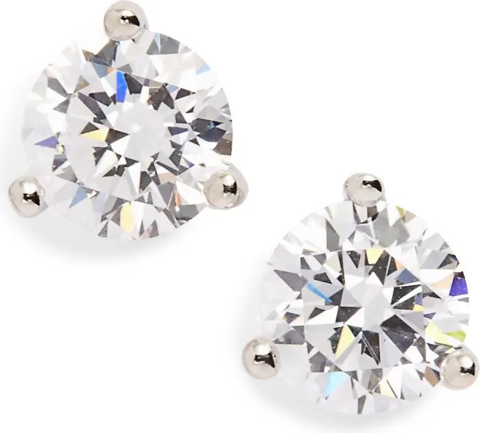 Nordstrom Cubic Zirconia Stud Earrings - 1.0ct. | Nordstrom | Nordstrom