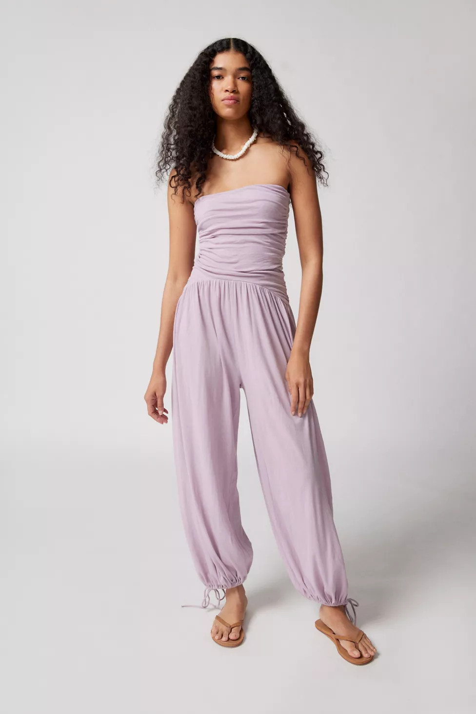 Out From Under Iris Ruched Strapless Jumpsuit | Urban Outfitters (US and RoW)