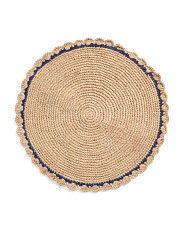 Raffia Hand Woven Aura Edge Placemat | Marshalls