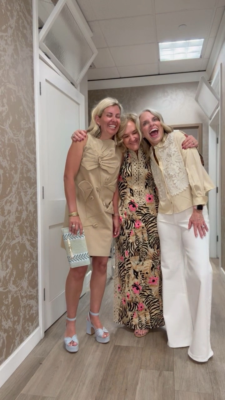 Can y’all tell we had no fun at all at the try-on today? Loves these ladies and this dress!! I’m in a small. 

#LTKdayinmylife #LTKstorytime #LTKOver40