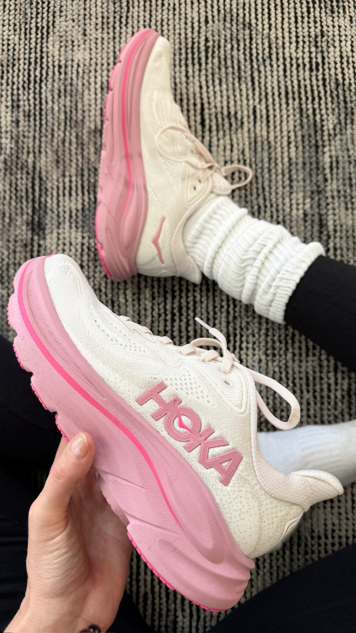 After giving away these hokas on Instagram, I decided I had to have them for myself! 😅 they are even better in person!!! 

#LTKmomlife #LTKActive #LTKootd