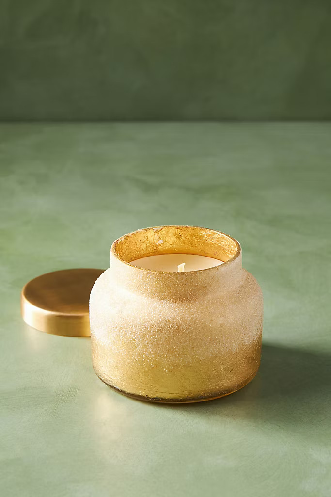 Capri Blue Mini Volcano Sugarcoated Glass Jar Candle | Anthropologie (US)