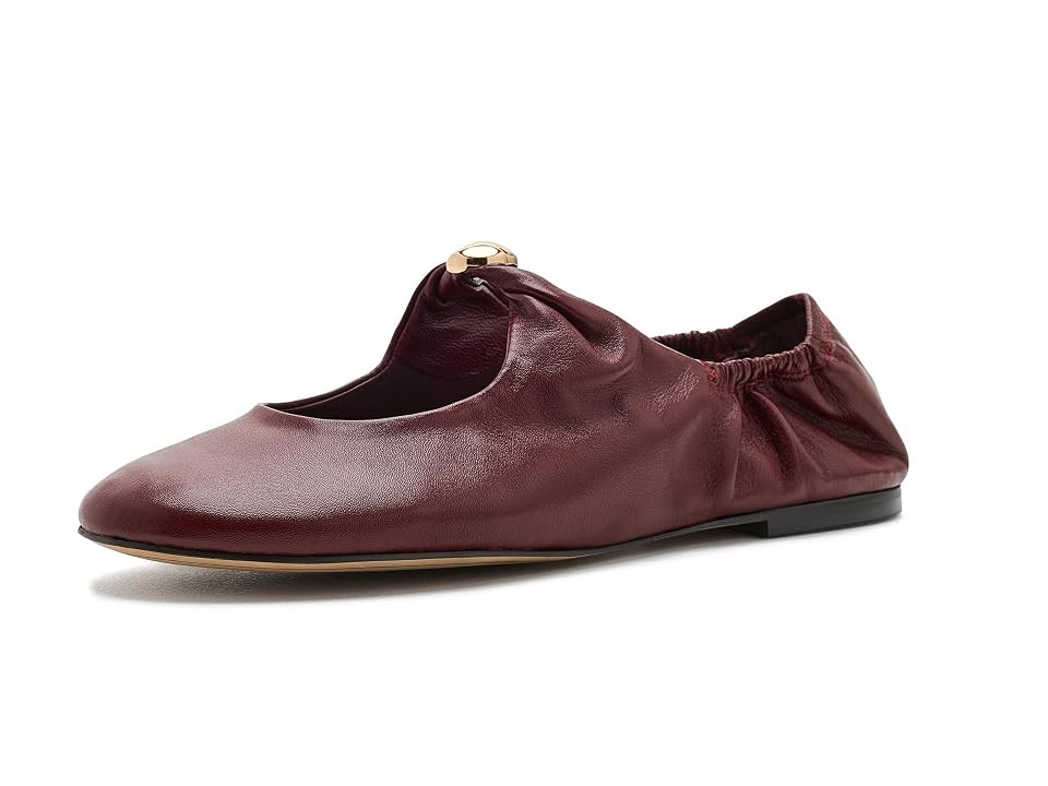 Dolce Vita Cornel Women's Flat Shoes Oxblood: 7.5 M, Leather | Zappos.com