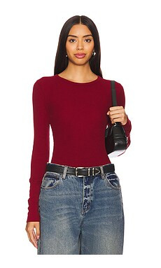 Bobi Long Sleeve in Desire from Revolve.com | Revolve Clothing (Global)