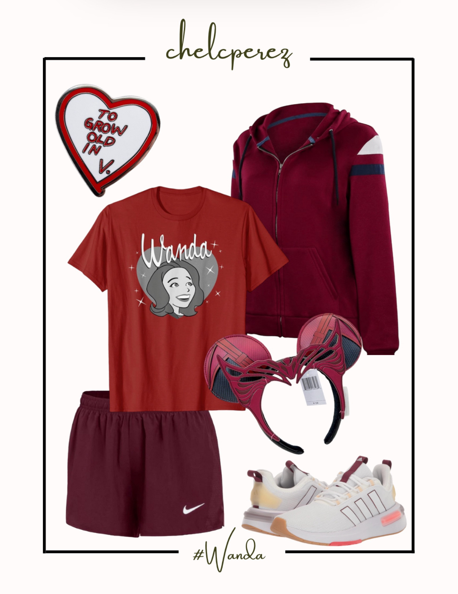 #DisneyBound Marvel Wanda Maximoff! 

#LTKActive #LTKtravel #LTKfindsunder100