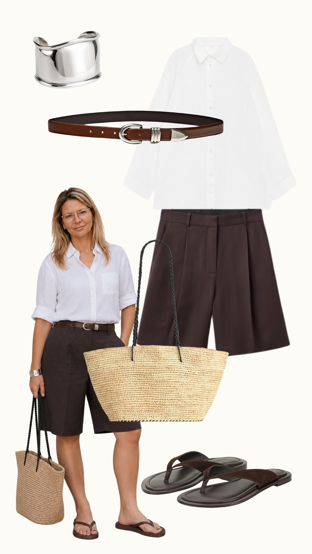 Bermuda Shorts Outfit 🤎

#LTKdeutschland #LTKsummer #LTKstyletip