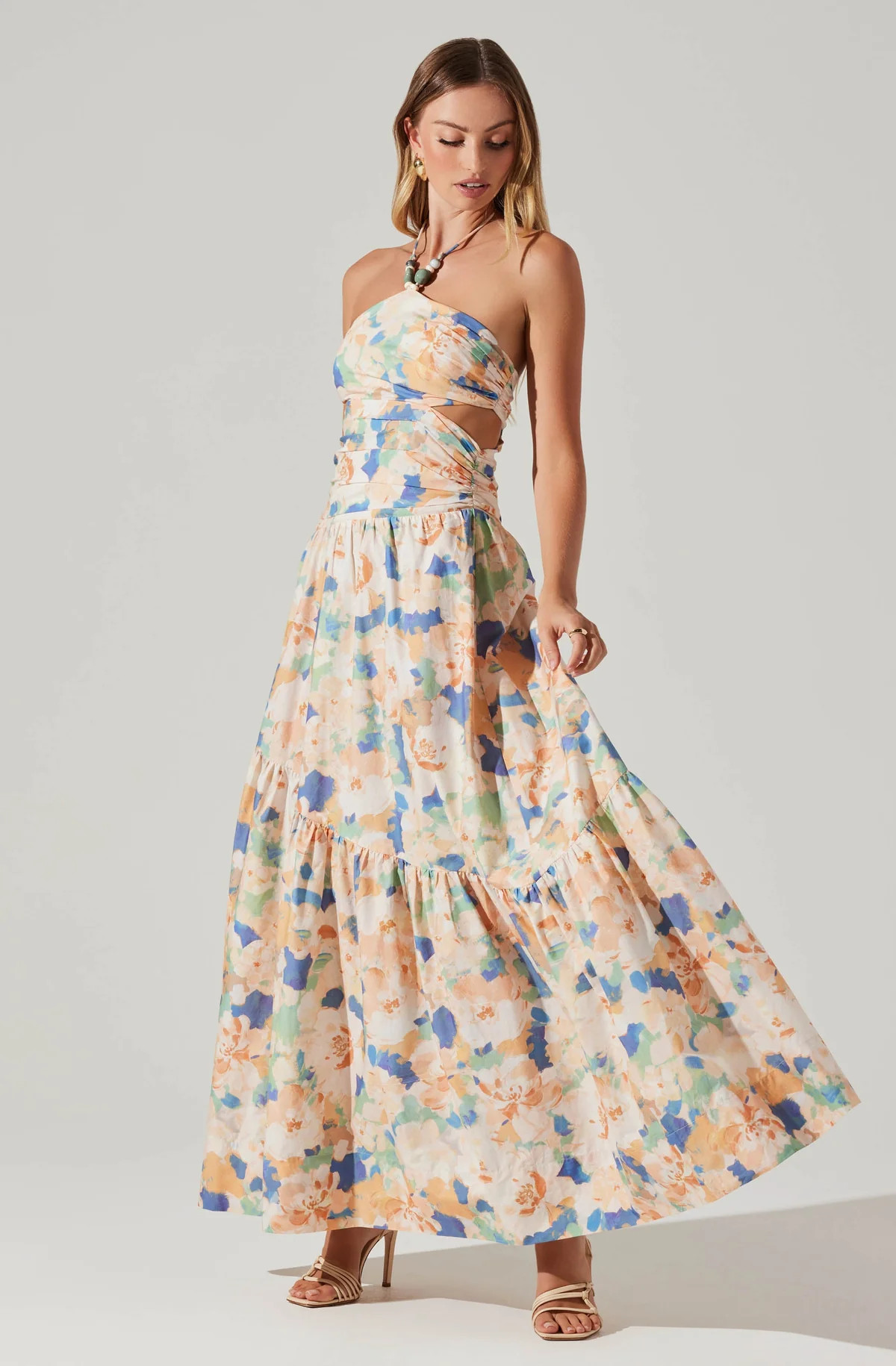 Linnea Halter Maxi Dress | ASTR The Label (US)