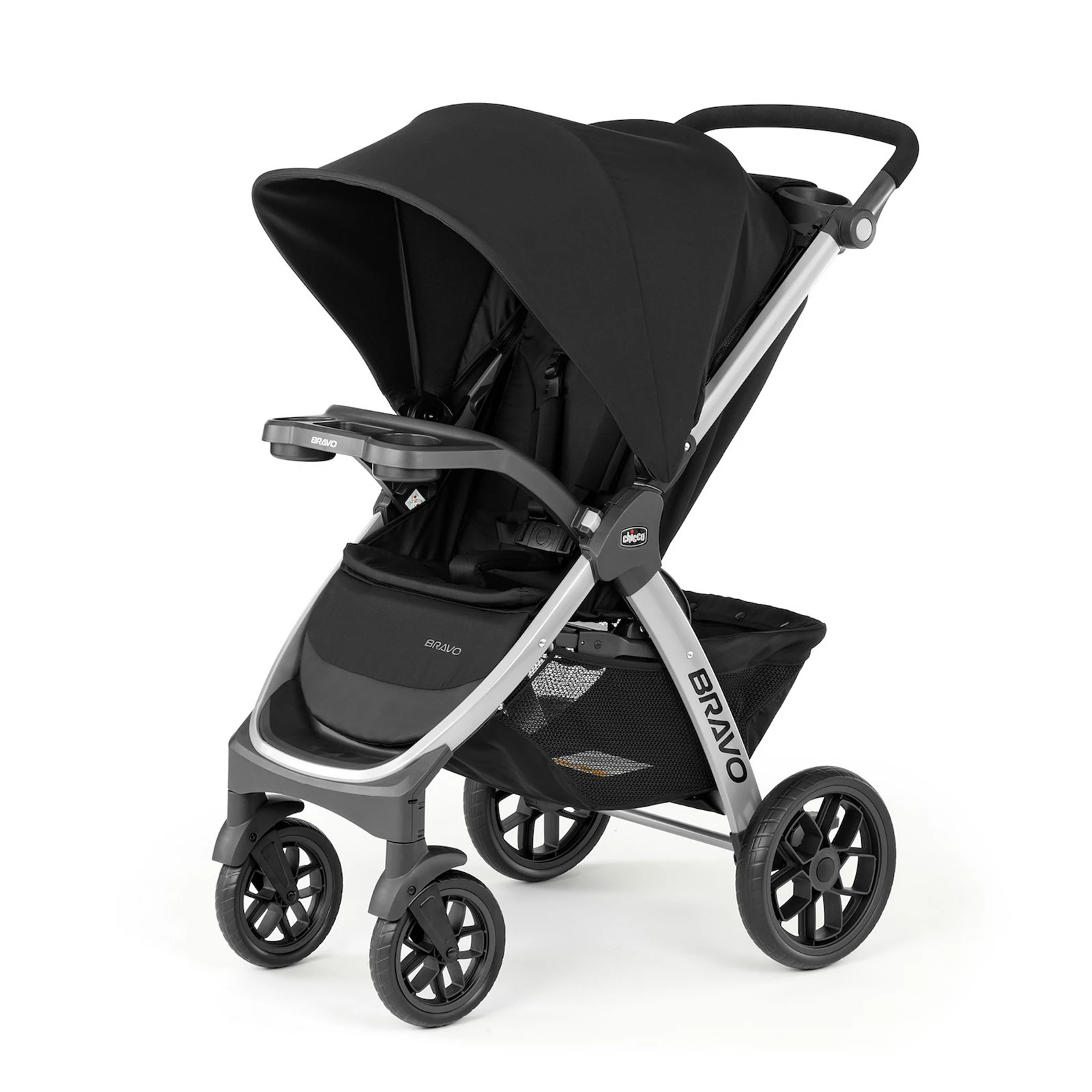 Chicco Bravo Quick-Fold Stroller, Black | Kohl's