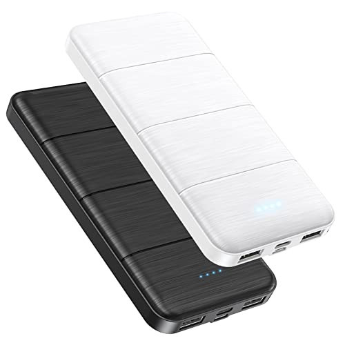 LOVELEDI Portable-Charger-Power-Bank - 2 Pack 15000mAh Dual USB Power Bank Output 5V3.1A Fast Charging Portable Charger Compatible with Smartphones and All USB Devices | Amazon (US)
