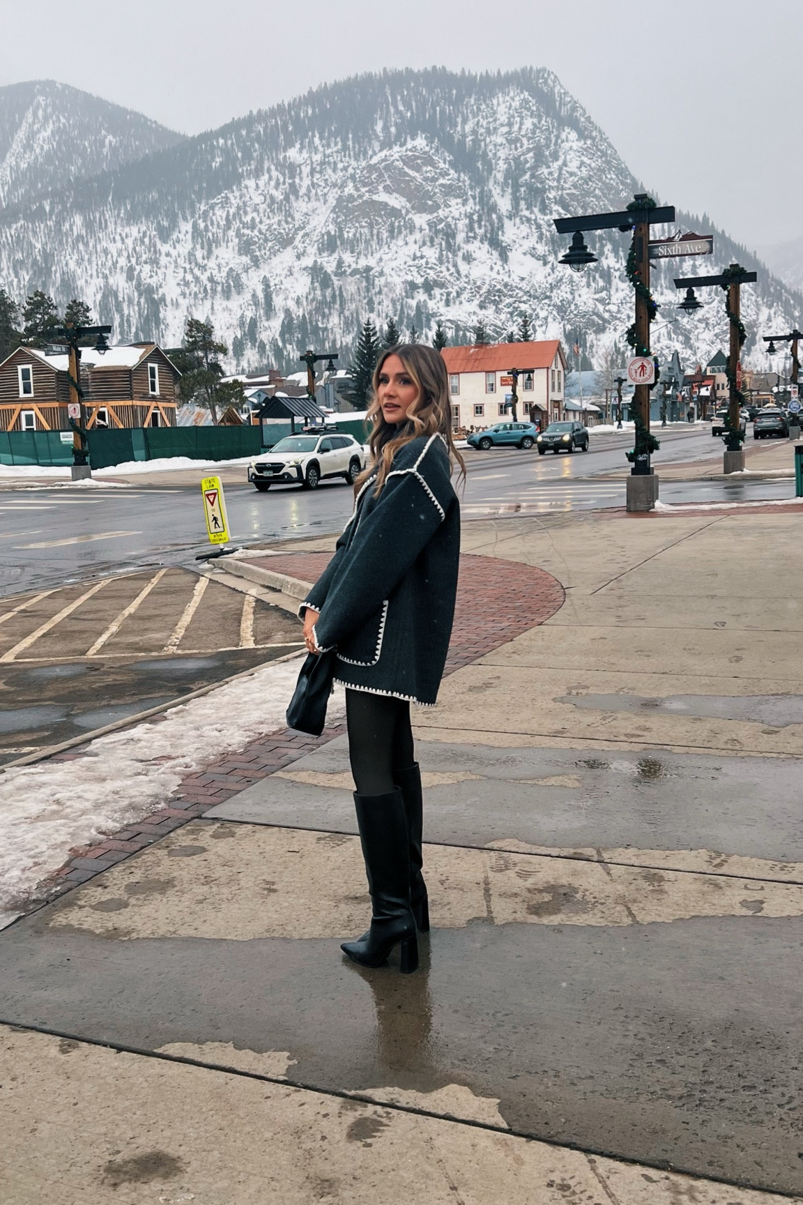 Winter outfit, size s/xs in everything. Size 8 in boots! 

#LTKStyleTip #LTKSeasonal #LTKFindsUnder100