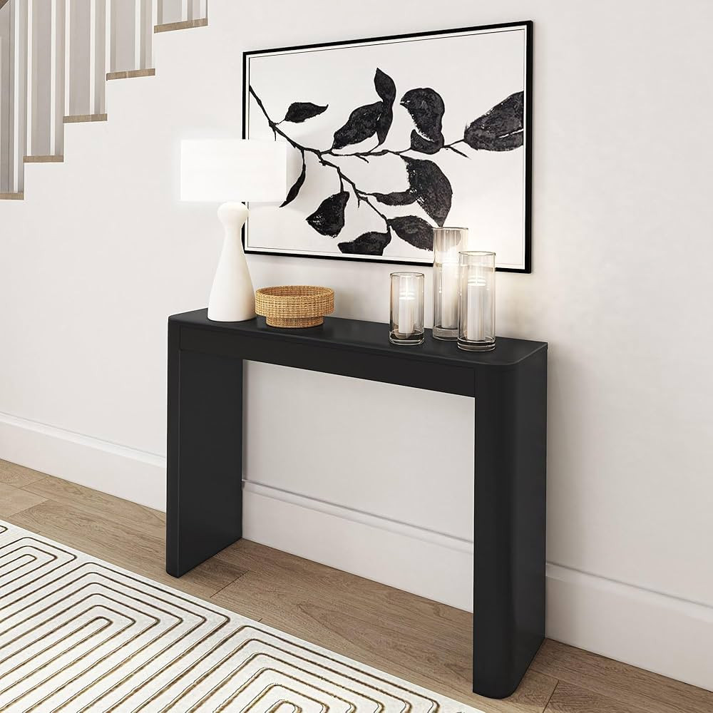 Plank+Beam Contour Console Table (46in / 1170mm), Black | Amazon (US)