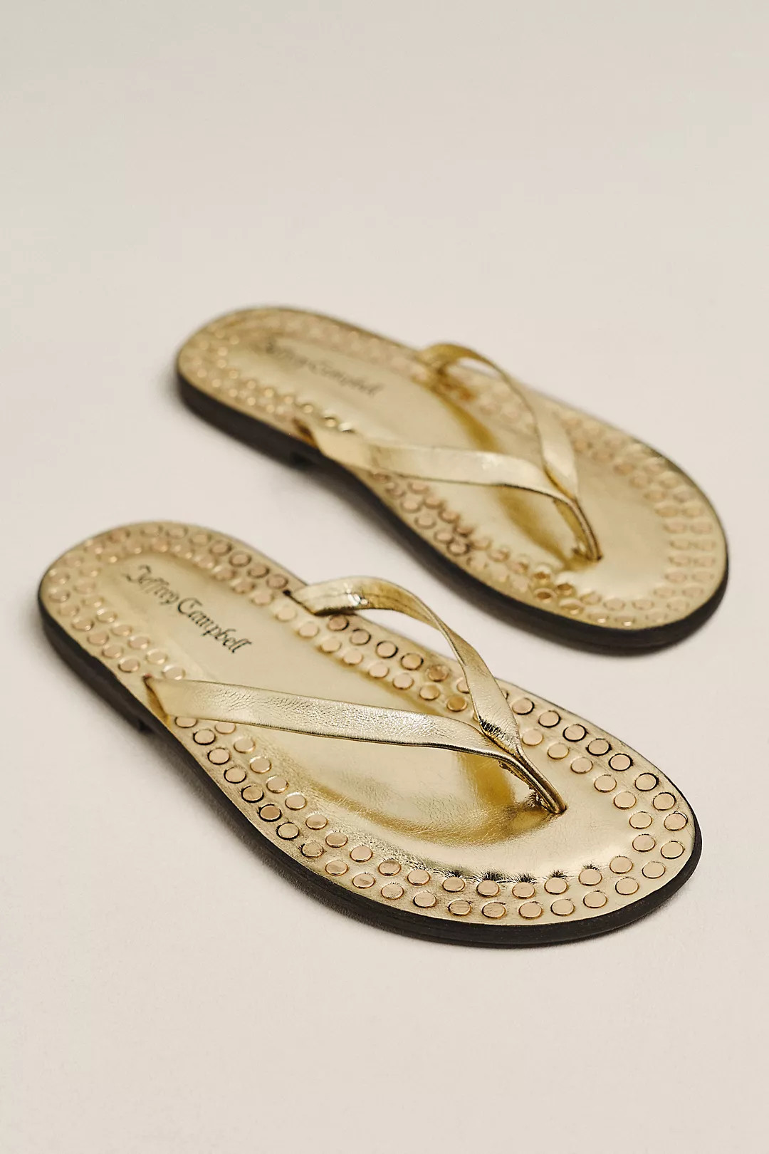 Jeffrey Campbell Katrina Studded Flip-Flops | Anthropologie (US)
