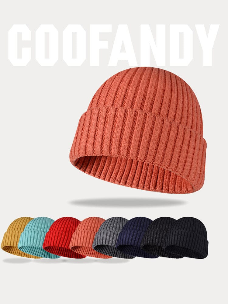 Minimalist Cuff Knit Beanie | Coofandy (Global)