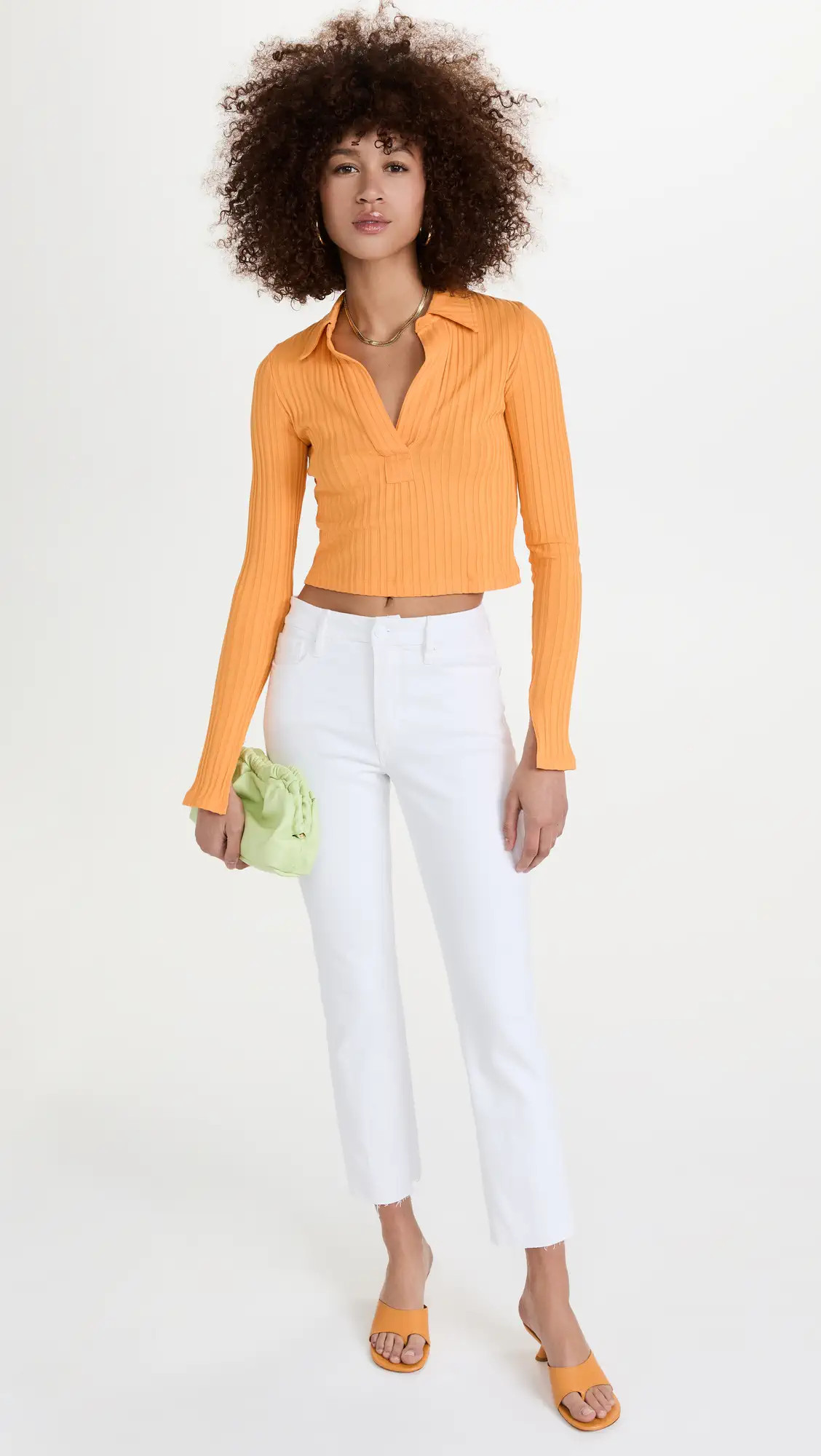 Good American Good Straight Raw Hem Jeans | Shopbop | Shopbop