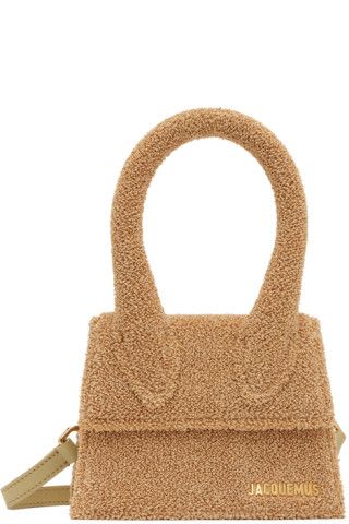 Beige Le Papier 'Le Chiquito Moyen' Bag | SSENSE