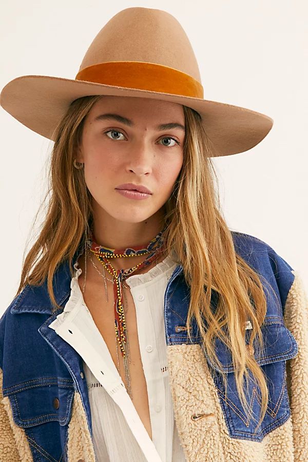 Benson Triangle Crown Hat by Lack of Colour at Free People, Teak, M | Free People (Global - UK&FR Excluded)