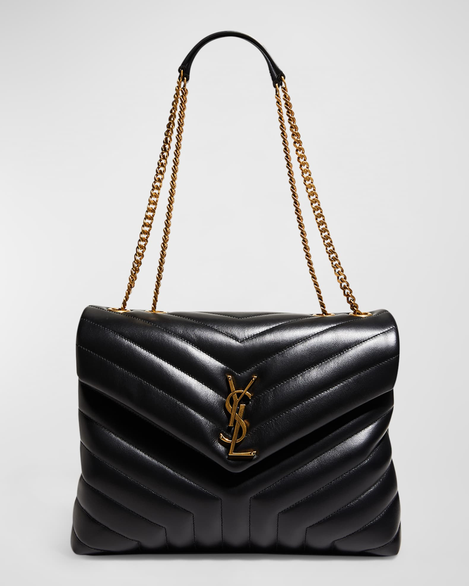 Loulou Medium YSL Chain Shoulder Bag | Neiman Marcus
