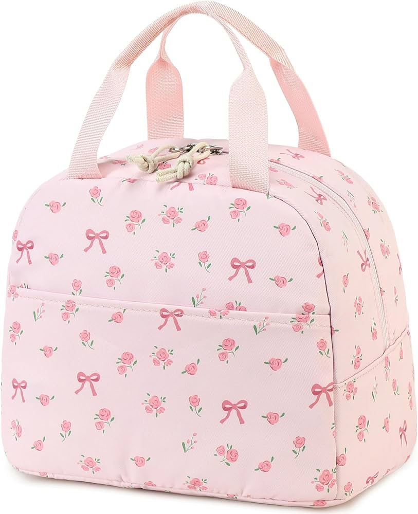 Bluboon Lunch Bag for Women Men Cute Lunch Tote Bags Reusable Insulated Lunch Box Large Capacity ... | Amazon (US)