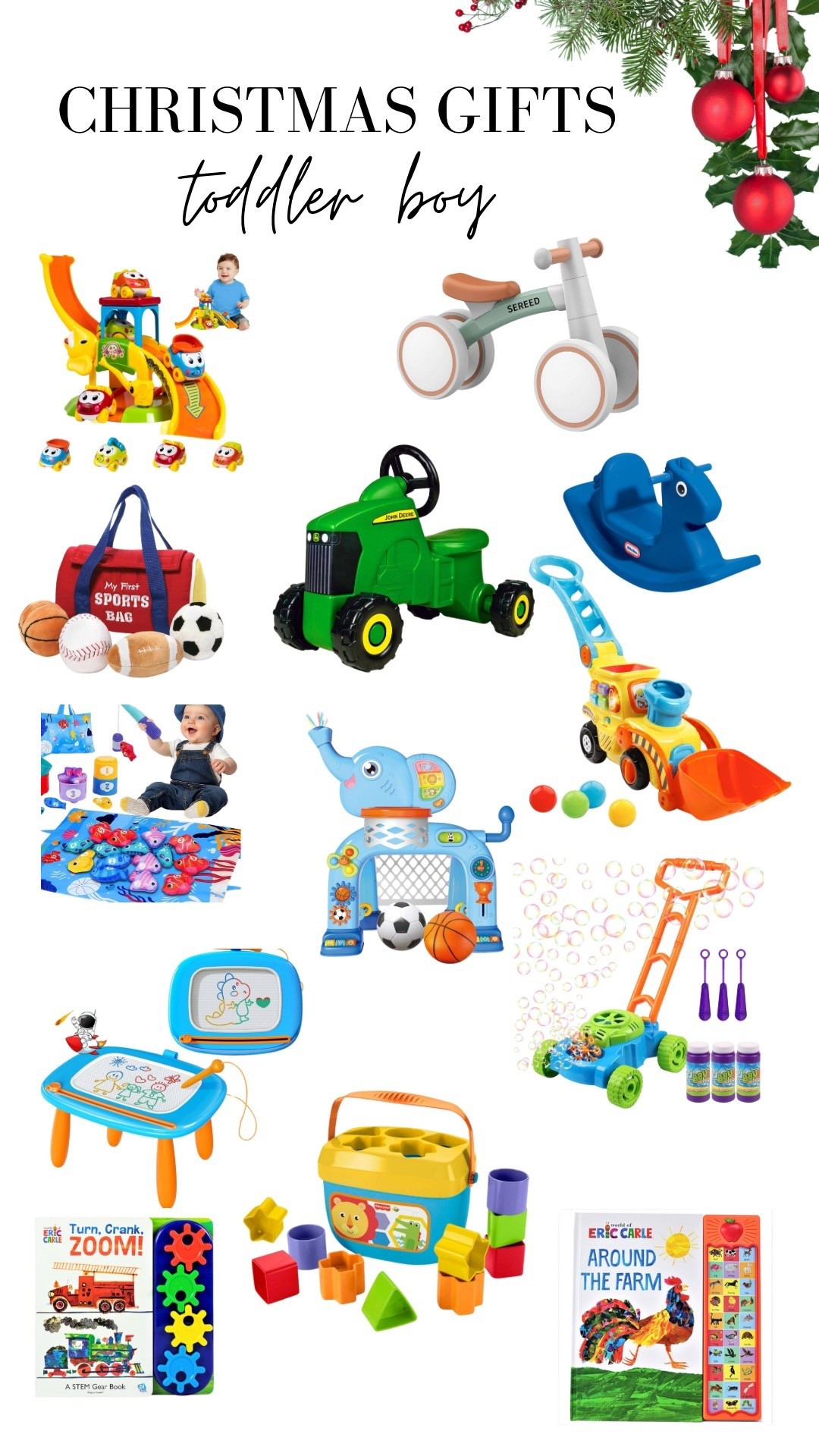 Toddler boy gift guide 🎁💙 Sharing my favorite Amazon and Target finds for little ones — fun, practical, and perfect for ages 1 and up! From toys that keep them busy to cozy clothes and everyday essentials, these are all mom-approved favorites 🙌 #toddlermom #giftguide #toddlerboy #amazonfinds #targetfinds #holidaygiftguide #momlife #toddlertoys #ltkholiday #ltkgiftguide #ltkfamily #amazonholiday #targetholiday #giftideasforkids

#LTKSaleAlert #LTKGiftGuide #LTKHoliday