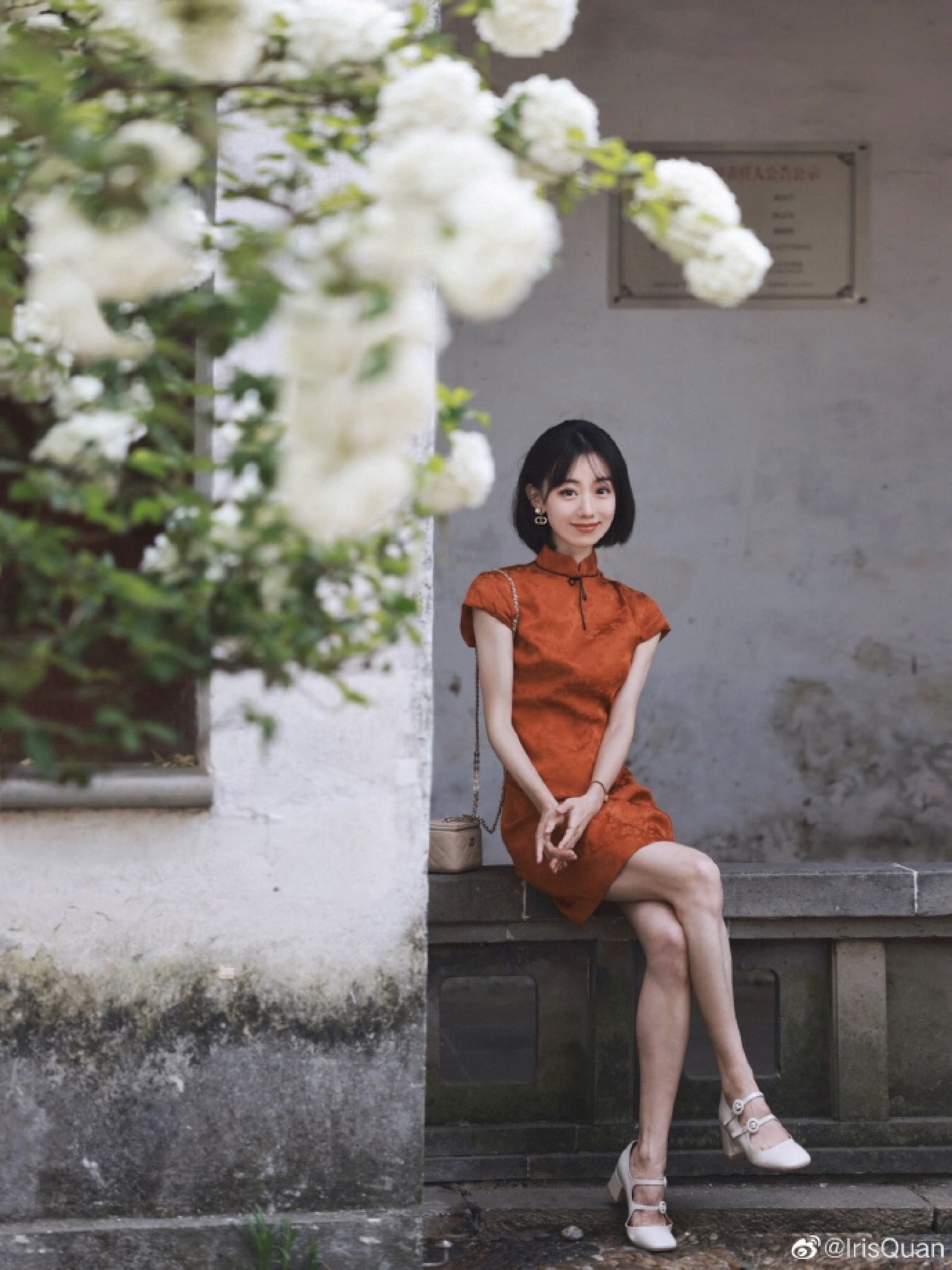 江南春🍃绣球如雪 一树青白
沧浪亭木绣球花开入画

#Iris_OOTD##今天穿什么##遇见美好春天#  ​​​
#LTKchina #LTKasia

#LTKstyletip #LTKfit #LTKshoecrush