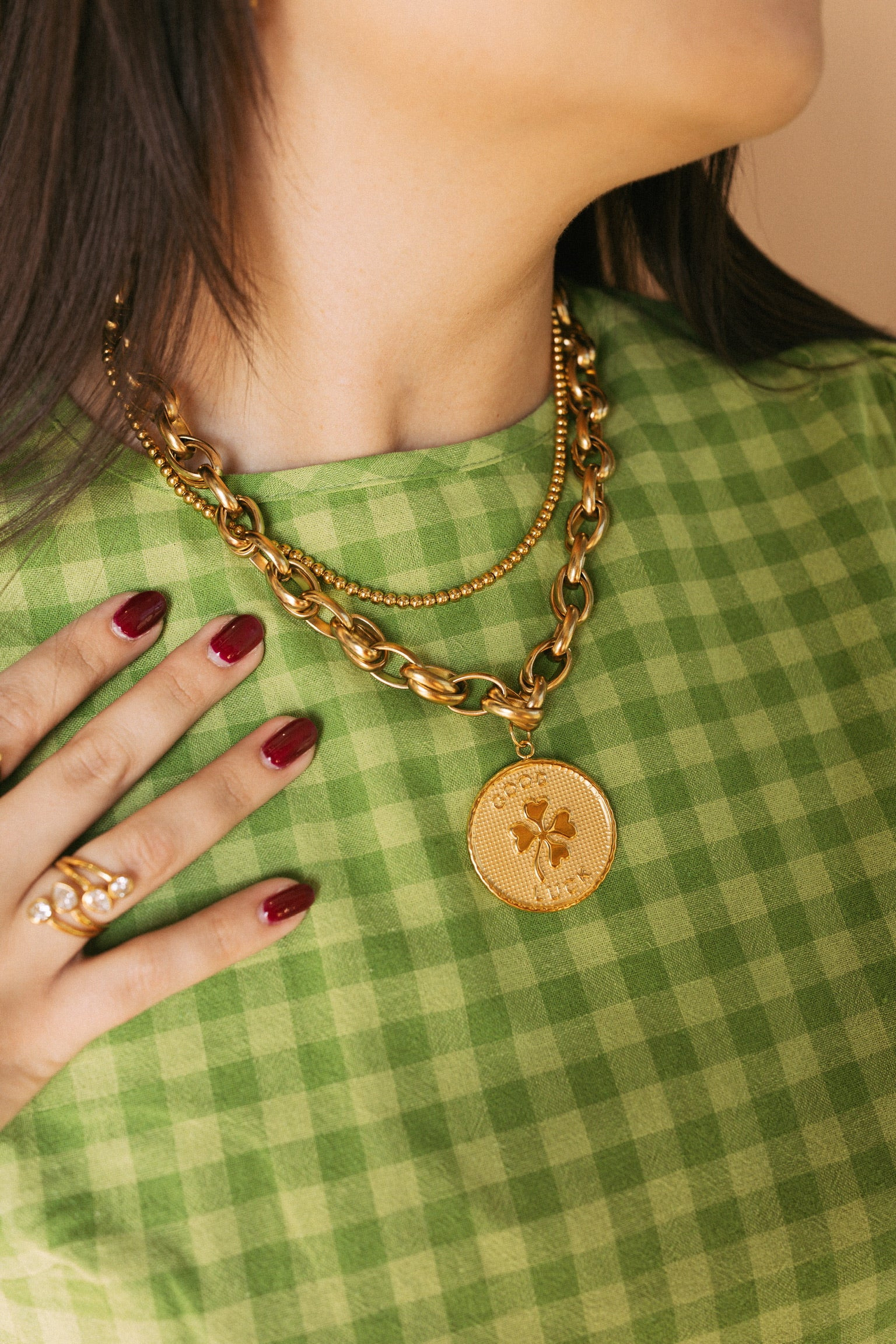 Jerra Waterproof Screw Toggle Necklace - Beljoy Jewelry | BÉLJOY