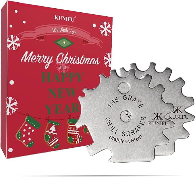 Stocking Stuffers, Ideal Gifts for Christmas, Men, Dad, Husband, Boyfriend, Father, KUNIFU BBQ Gr... | Amazon (US)