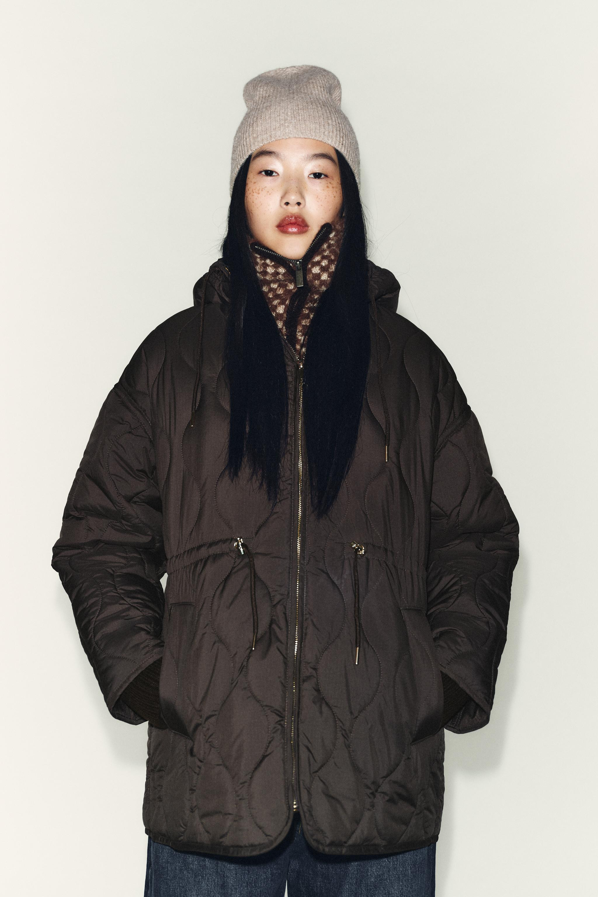 WASSERABWEISENDE STEPPJACKE MIT KAPUZE | Zara DE