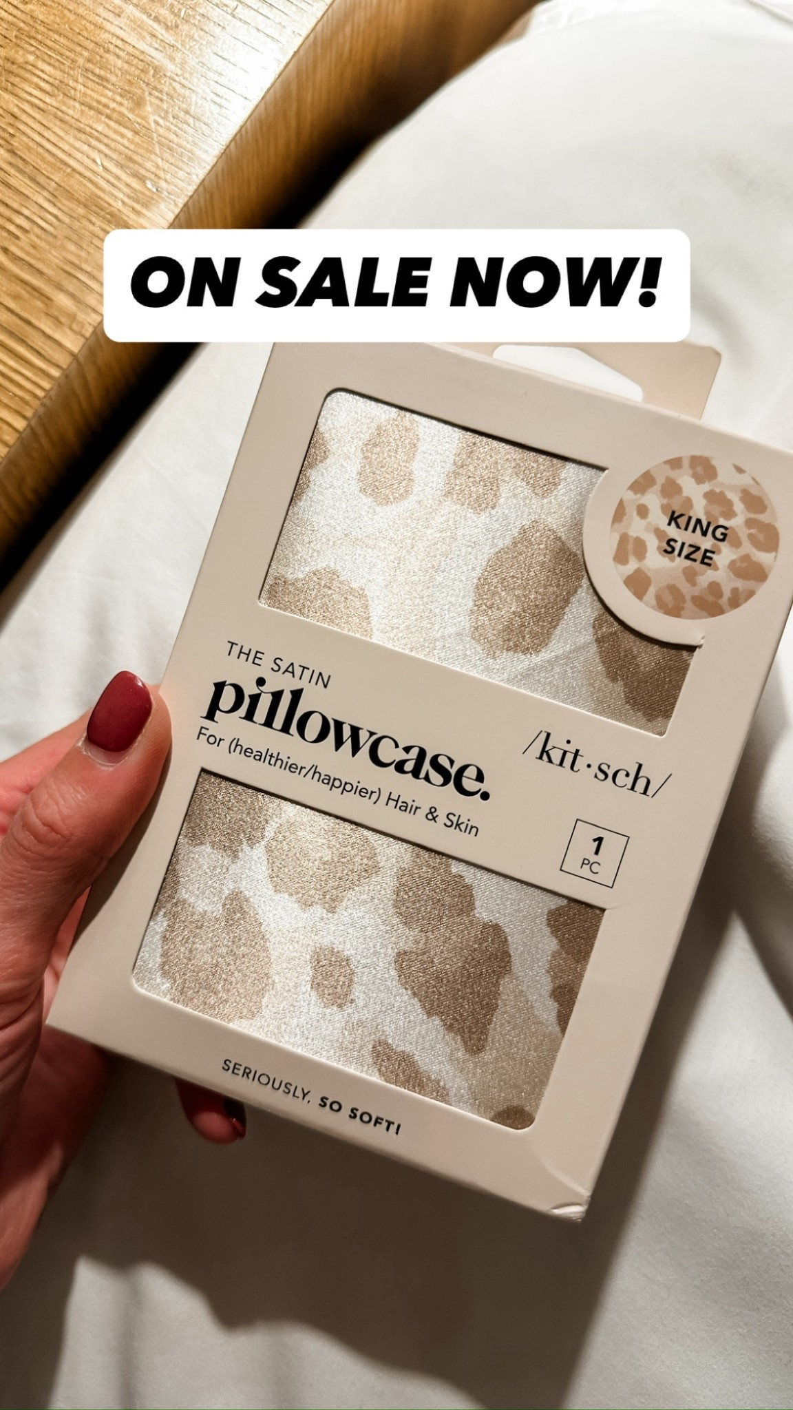 I bring this silk pillowcase with me whenever I travel! This would make a great stocking stuffer for her!

Loverly Grey, Amazon find, sale alert, Black Friday deals, Black Friday finds 

#LTKGiftGuide #LTKCyberWeek #LTKHoliday