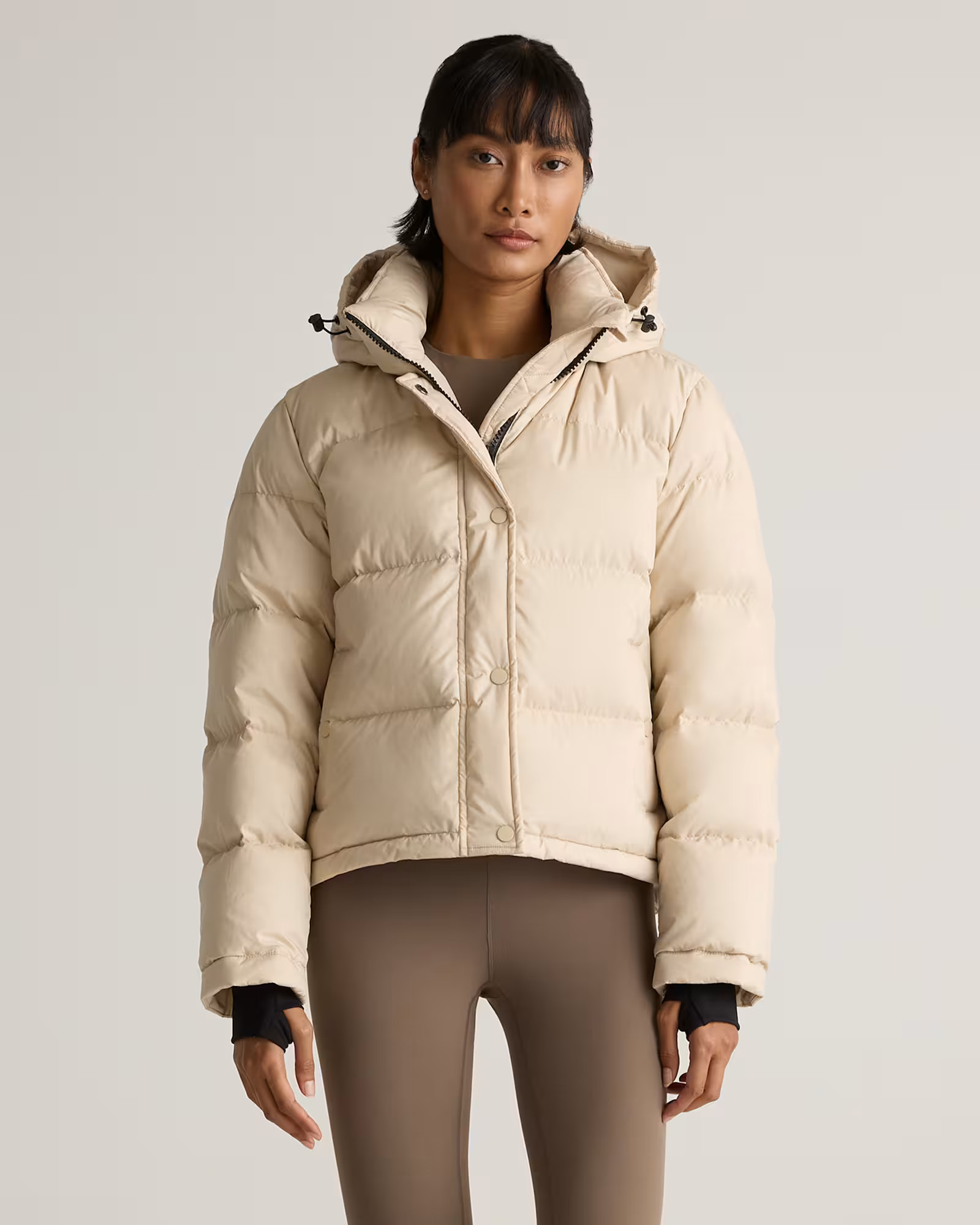 Responsible Down Cropped Puffer Jacket | Quince