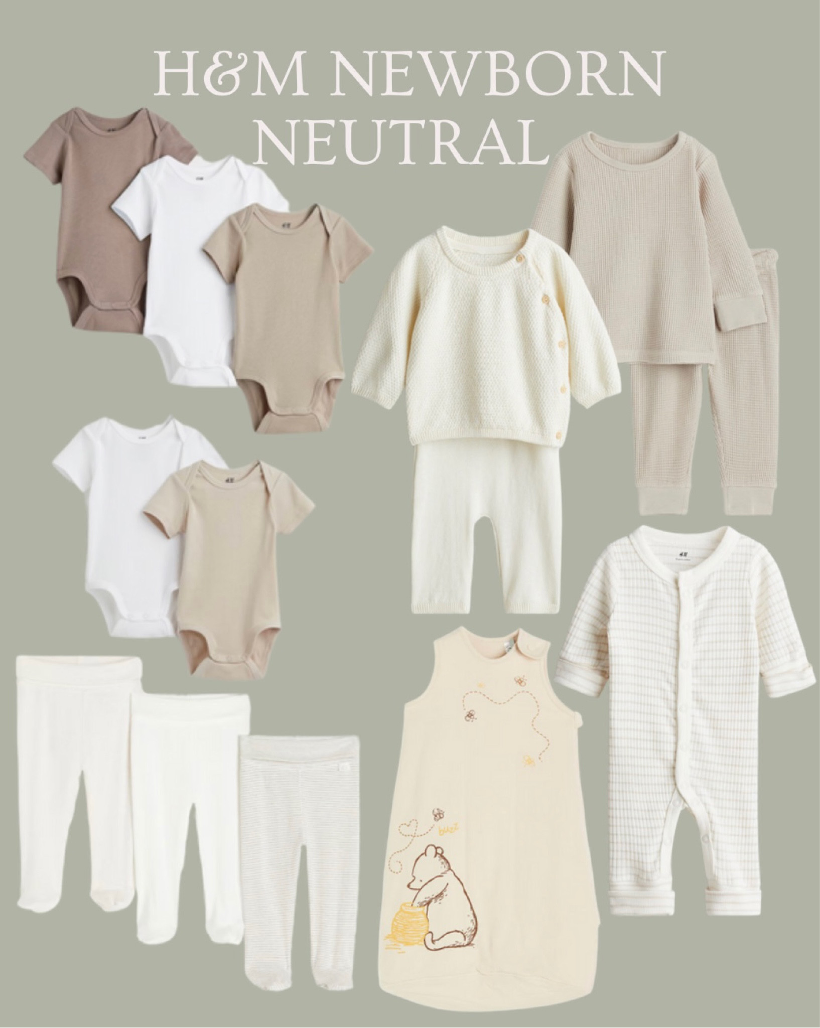 New arrivals - neutral newborn outfits form H&M
.
Unisex baby clothes - gender neutral baby clothes - new baby essentials - newborn clothing finds - h and m baby - baby matching set - affordable baby clothes - coming home from hospital outfits 

#LTKBump #LTKFindsUnder50 #LTKBaby