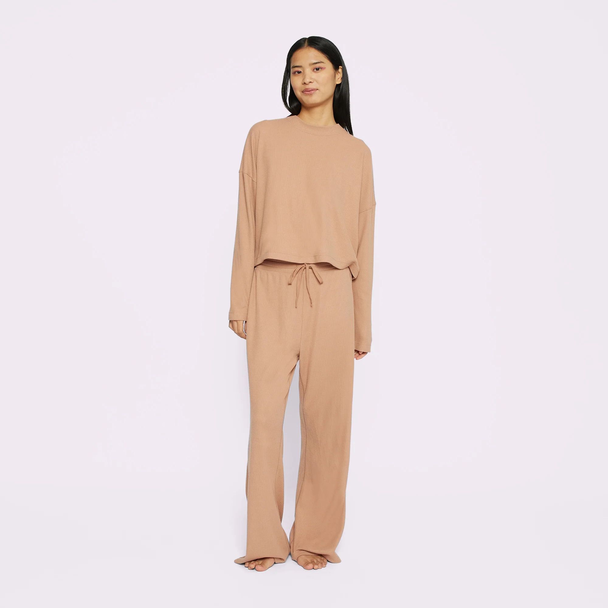 Wide-leg Pant | Cozy Waffle | Parade