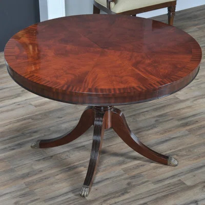 Mahogany Solid Wood Dining Table | Wayfair North America