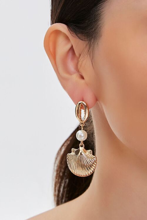 Seashell Pendant Drop Earrings | Forever 21 (US)