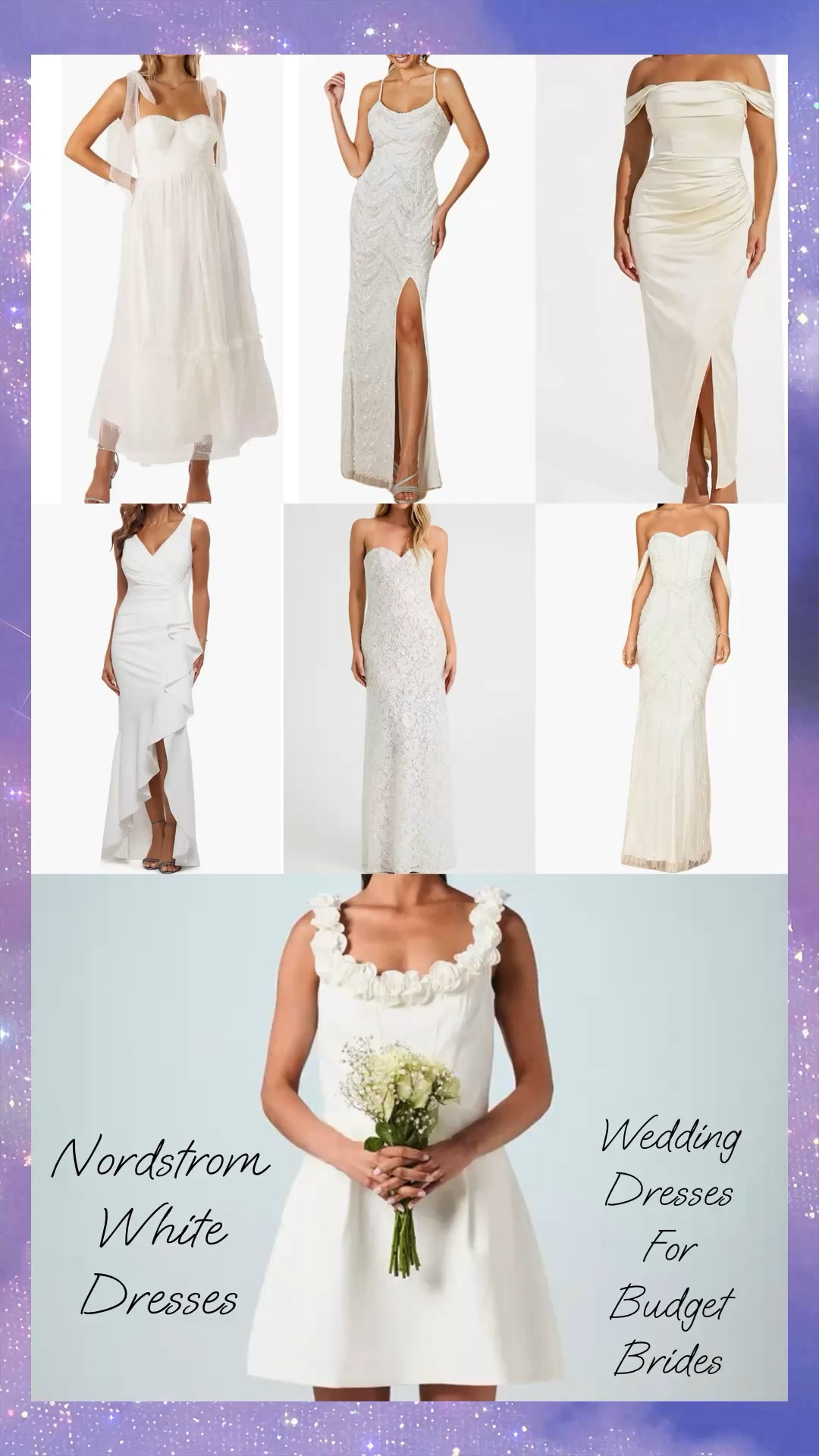 Affordable, simple wedding dresses starting at around $109 at Nordstrom.

Reception dresses, courthouse elopement dresses, long white dresses, minimalist wedding dresses, or microwedding dresses. 

#LTKWedding #LTKSeasonal