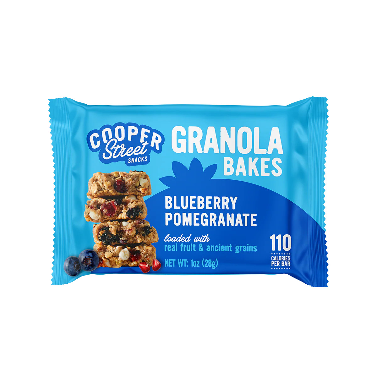 Buy Blueberry Pomegranate Granola Bakes Online | Cooper Street Snacks
