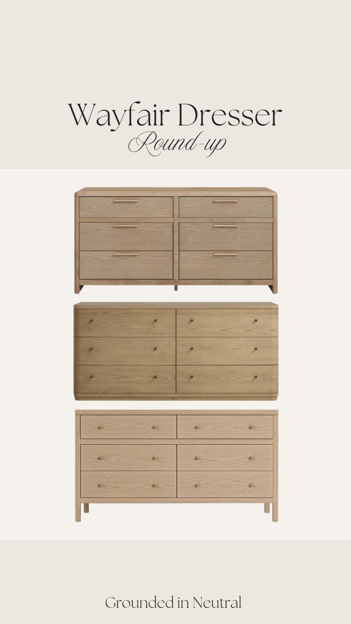 Wayfair dressers 🤎

#LTKHome