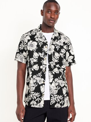 Short-Sleeve Camp Shirt | Old Navy (US)