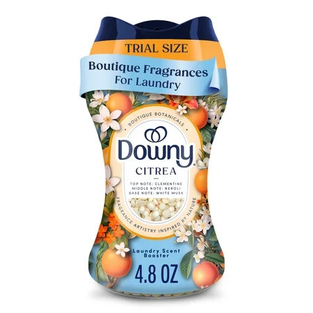 Downy Boutique Botanicals In Wash Laundry Scent Booster Beads, CITREA Scent, 4.8 oz | Walmart (US)