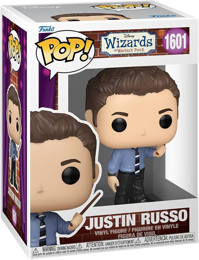 Funko Pop! Disney: Wizards of Waverly Place - Justin Russo - Collectable Vinyl Figure - Gift Idea... | Amazon (US)