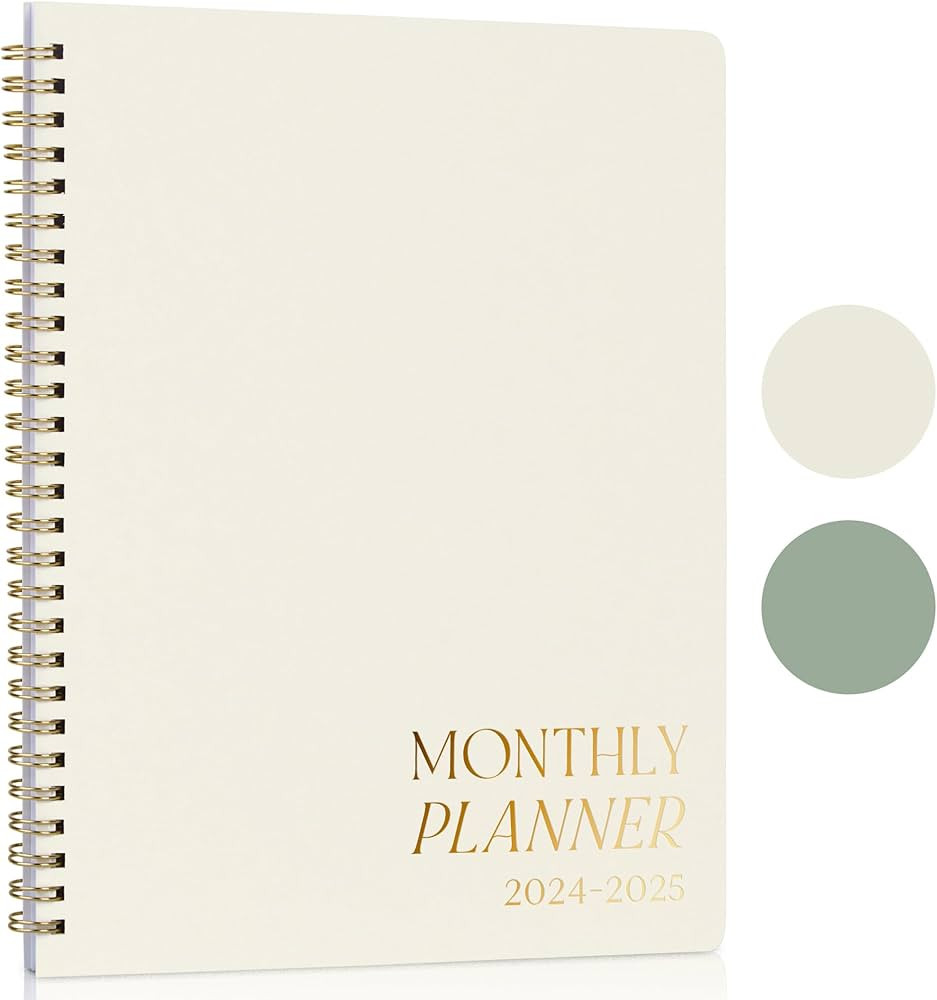 Simplified 2024-2025 Monthly Planner and Calendar Book - Beautiful To Do List Notebook That Easil... | Amazon (US)