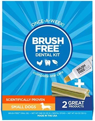Vetality Brush Free Toothpaste & Toothbrush Chews Kit with ProLong Technology - Dental Treats for... | Amazon (US)